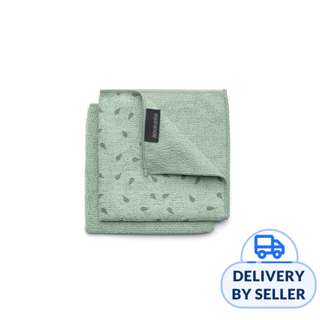 BRABANTIA Microfibre Dish Cloths Jade Green