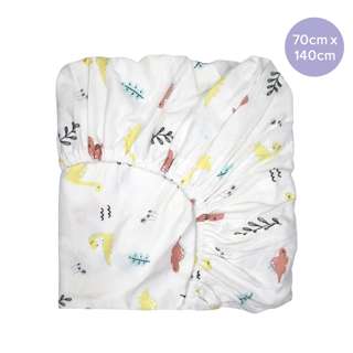 Cubble Crib Sheet Jersey Cotton Dinosaurs 70x140cm