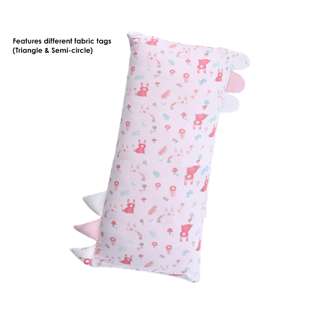 Cubble Comfy Pillow Large (25x55cm) - Pink Rabbit
