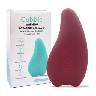 Cubble Warming Lactation Massager - Redwood