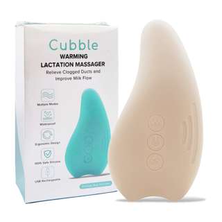 Cubble Warming Lactation Massager - Nude