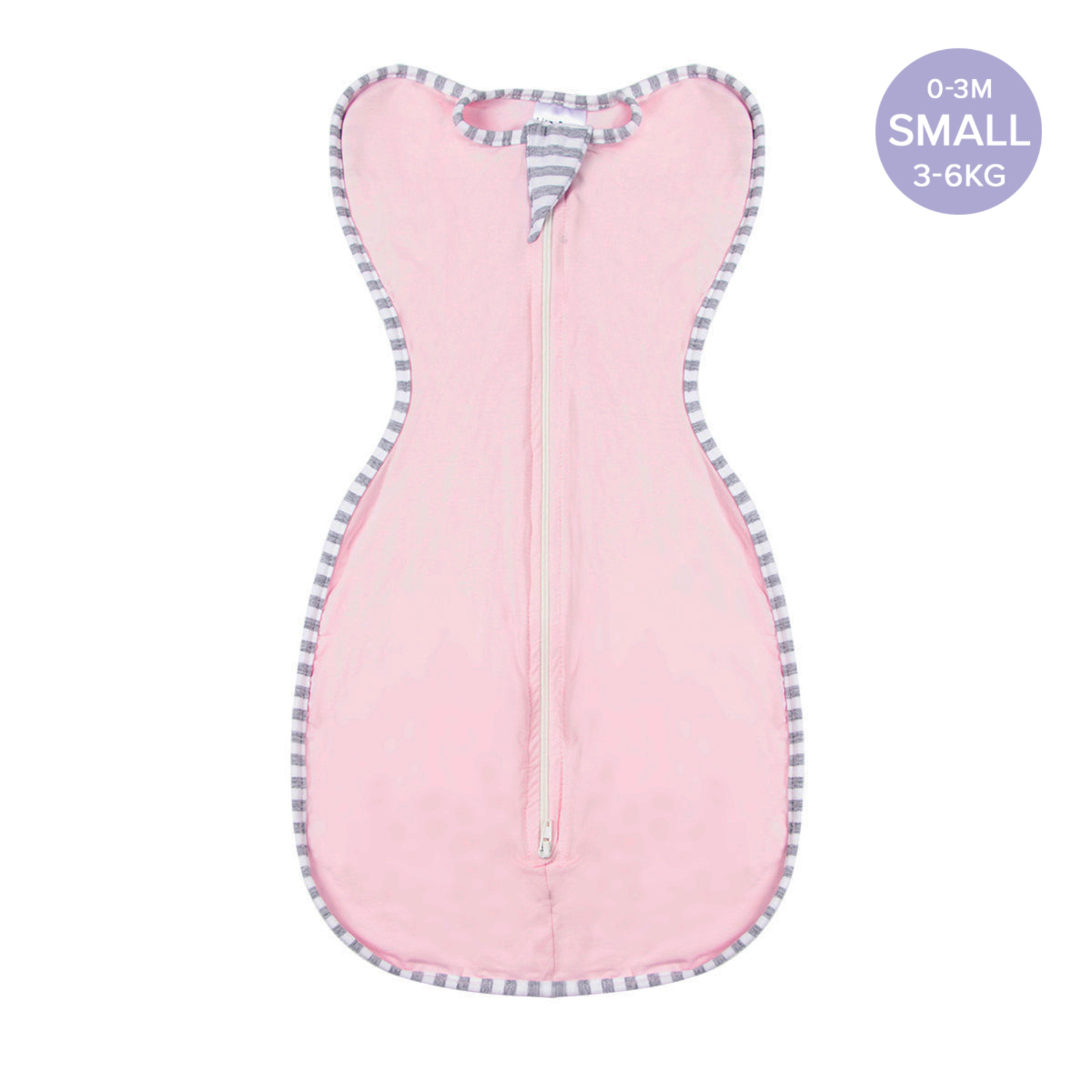 Cubble Bamboo Swaddle Arms Up Sleeping Bag Pink-Small