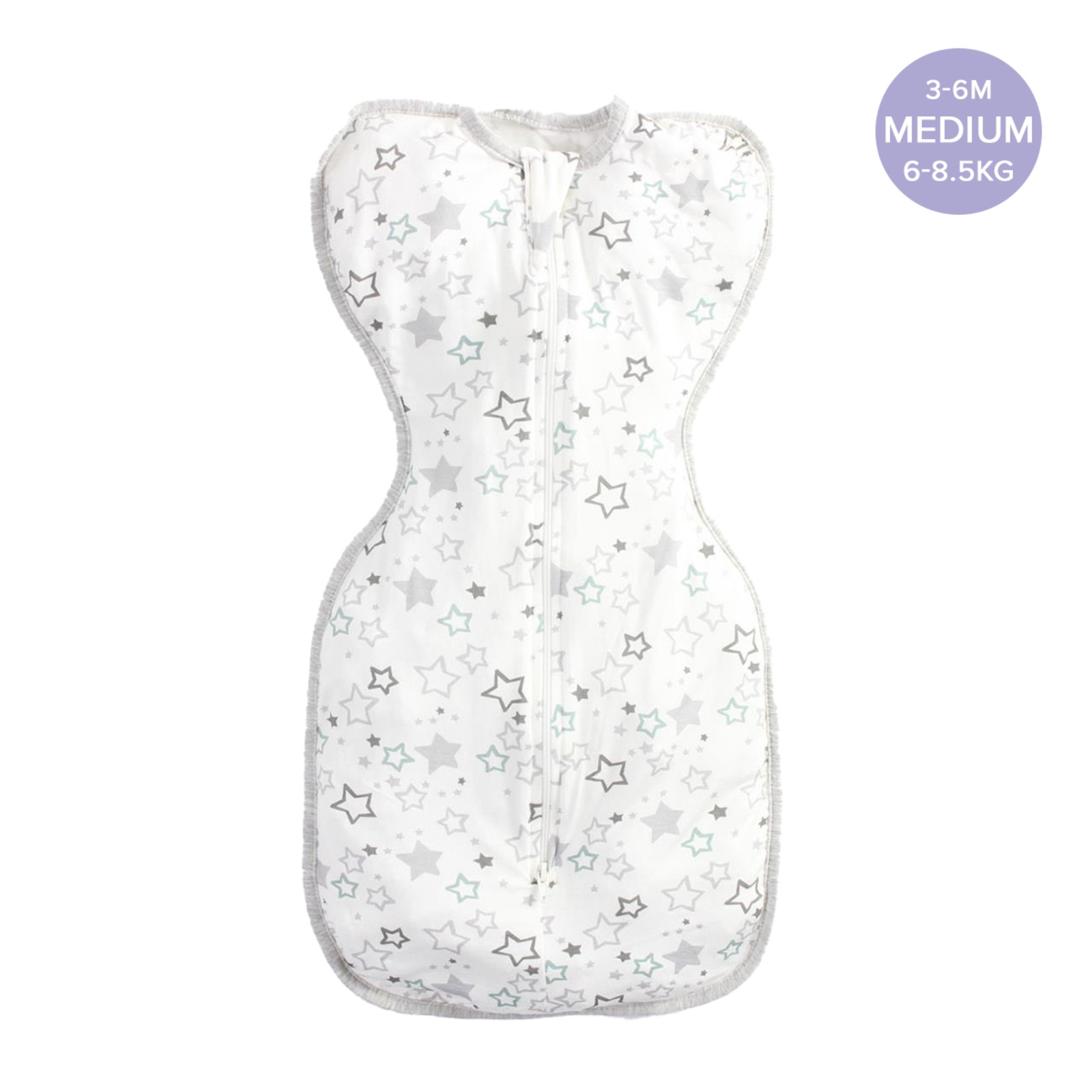 Cubble Bamboo Swaddle Arms Up Sleeping Bag Stars-Medium