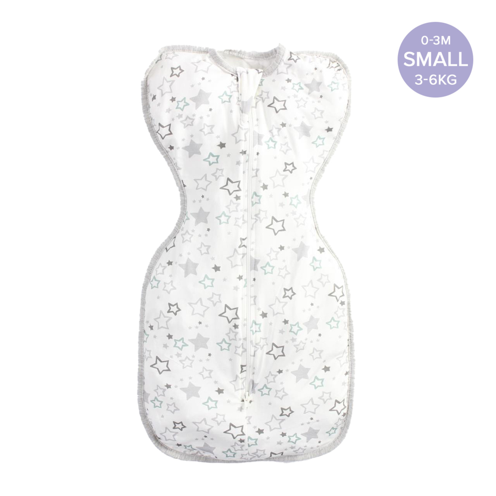 Cubble Bamboo Swaddle Arms Up Sleeping Bag Stars-Small