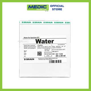 B Braun Water for Inj. B.P. Mini-Plasco
