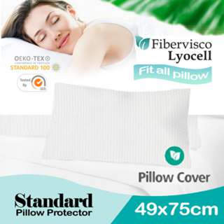 Krafter Fibervisco Lyocell Zipper Protector Pillowcase Krafter Fibervisco Lyocell Zipper Protector Pillowcase
