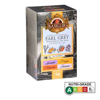 Basilur Earl Grey Assorted (Lavender/Orange/Tangerine/Jasmine