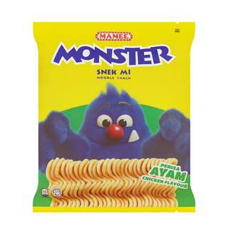 Mamee Monster Chicken Flavour-Perisa Ayam Noodle Snack Mamee Monster Chicken Flavour-Perisa Ayam Noodle Snack