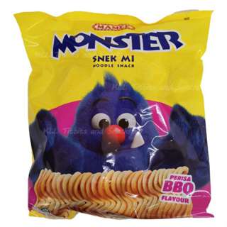 Mamee Monster BBQ Flavour Noodle Snack (8x25g)