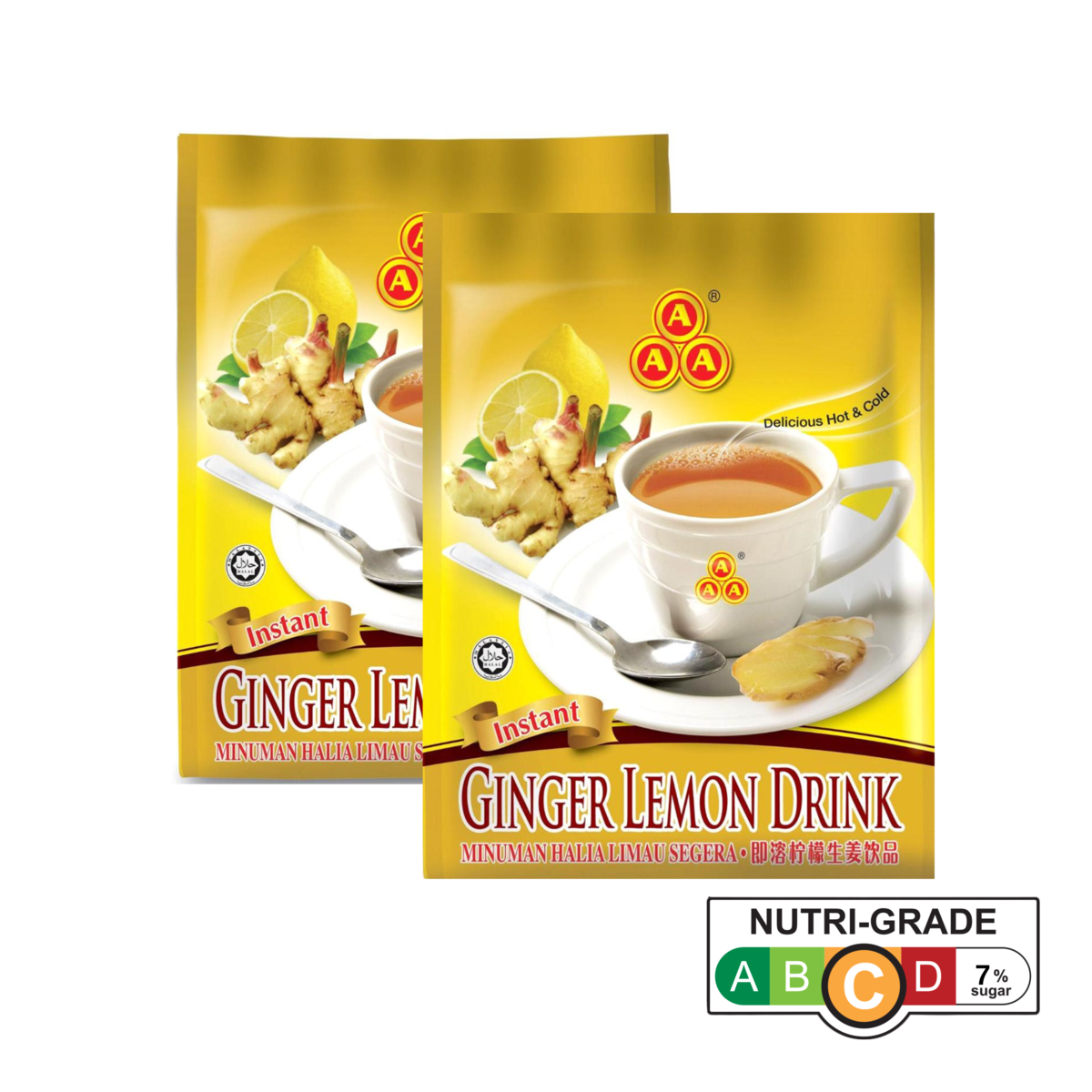 AAA Instant Ginger Drink (Lemon) Bundle