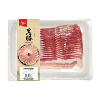 Meat Affair Kurobuta Pork Belly Sukiyaki