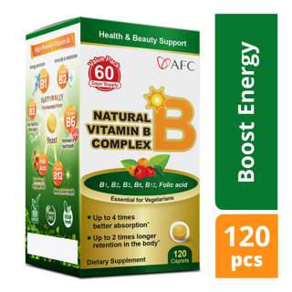 AFC Japan Natural Vitamin B Complex For energy, skin, nails