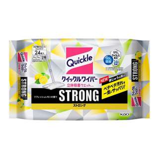 Kao Quickle Strong Lemon Floor Wet Sheet