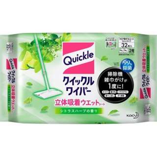 Kao Quickle Citrus Herbs Floor Wet Sheet Kao Quickle Citrus Herbs Floor Wet Sheet