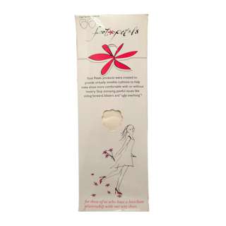 Foot Petals TipToes 2 pair pack WhiteLillyBall of footcushion Foot Petals TipToes 2 pair pack WhiteLillyBall of footcushion