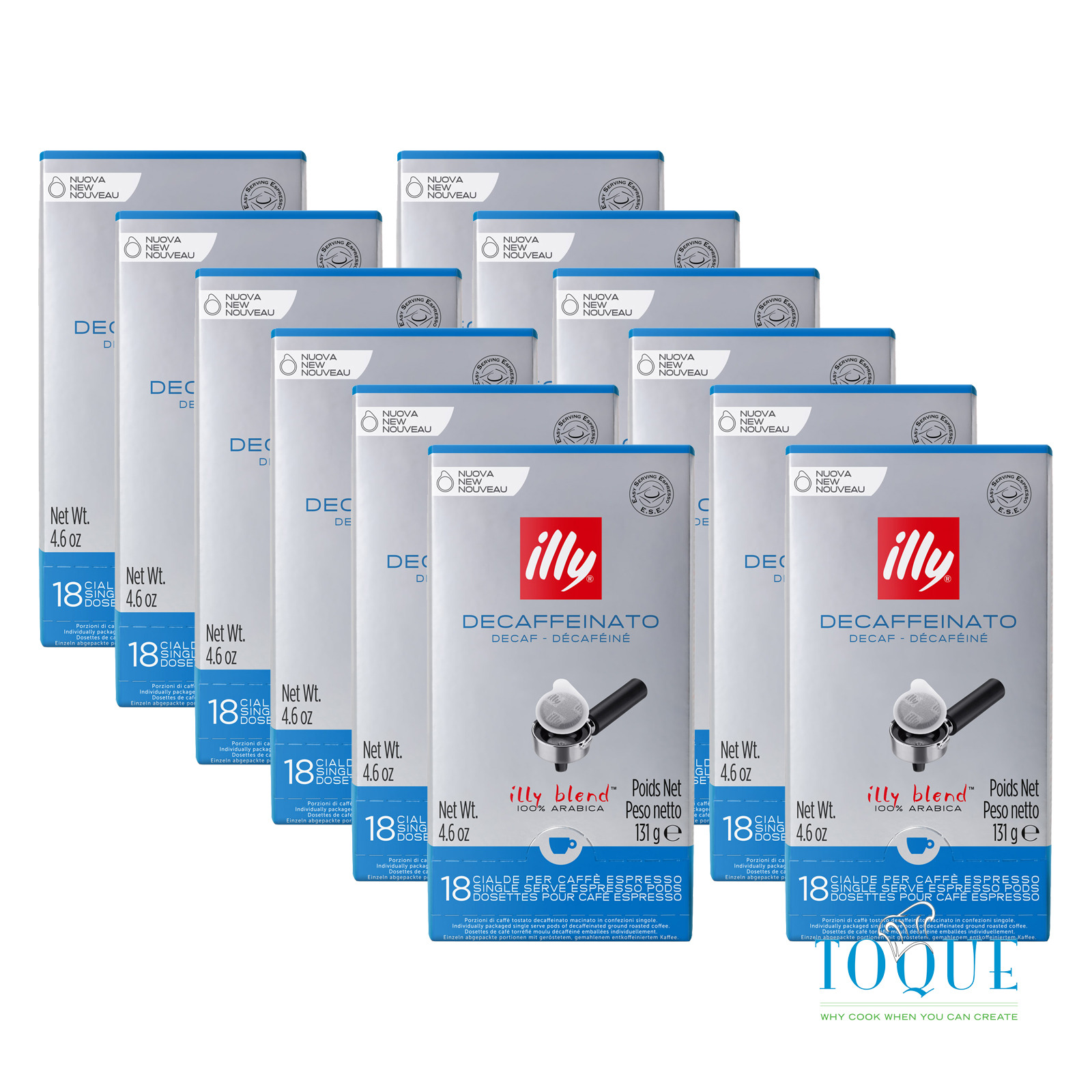 Illy Pods Decaffeinated Classico Coffee Medium Roast