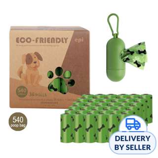 LOVENCARE Biodegradable Strong Dog Poop Waste Bags+Capsule