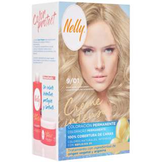 Nelly Hair Color 9/01 Extra Light Ash Blonde Nelly Hair Color 9/01 Extra Light Ash Blonde