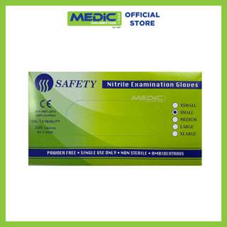 Safety Nitrile Powder-Free Gloves S Size
