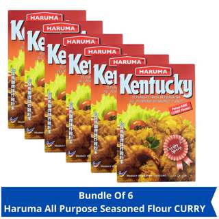 Haruma Kentucky Seasoning Flour Curry - Bundle Of 6
