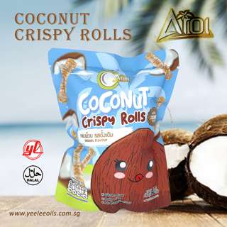Aroi Coconut Crispy Rolls - Original Aroi Coconut Crispy Rolls - Original