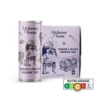 Alchemy & Tonic Rhubarb & Smashed Mandarin Tonic Alchemy & Tonic Rhubarb & Smashed Mandarin Tonic