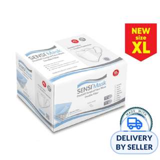 SENSI SENSI Duckbill Face Mask White XL (2 boxes)