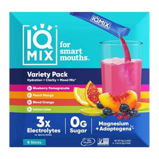 IQBar IQMix Hydration Electrolyte Powder 8 Stick Sampler Pack