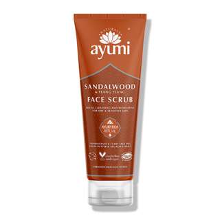 Ayumi Naturals Sandalwood & Ylang Ylang Face Scrub