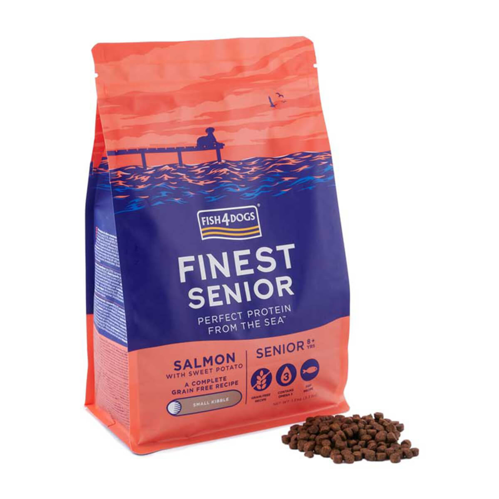 Fish 4 Dogs Finest Salmon Complete (Small Bite) | NTUC FairPrice