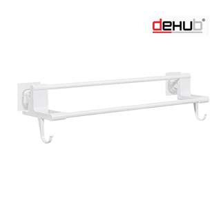 DeHub Vacuum Pad Towel Hanger (White)