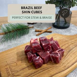 Punched Foods Brazil Beef Shin/Shank Cubes