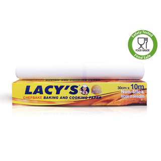 Lacy's Chefbake Baking Paper 30cm x 10m (BP120) Lacy's Chefbake Baking Paper 30cm x 10m (BP120)