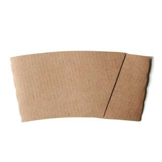 eco u Insulated Paper Sleeves for 12oz Cups - Biodegradable eco u Insulated Paper Sleeves for 12oz Cups - Biodegradable