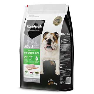 Black Hawk Chicken & Rice For Adult Dog