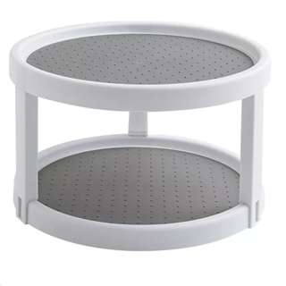 Sweet Home Double-layer Rotating Storage Rack