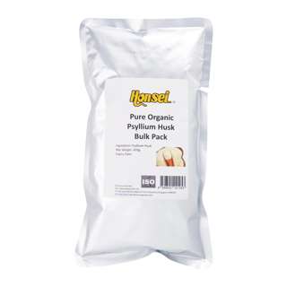 Honsei Pure Organic Psyllium Husk Bulk Pack