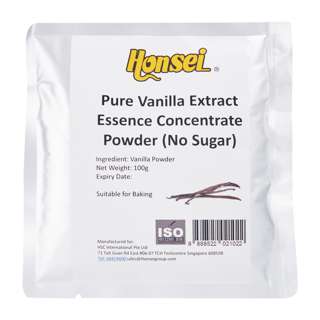 Honsei Pure Vanilla Extract Concentrate Powder (No Sugar)
