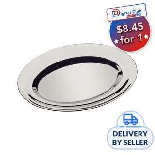 Tramontina 30cm stainless steel deep serving dish - Buena