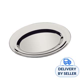 Tramontina 30cm stainless steel deep serving dish - Buena