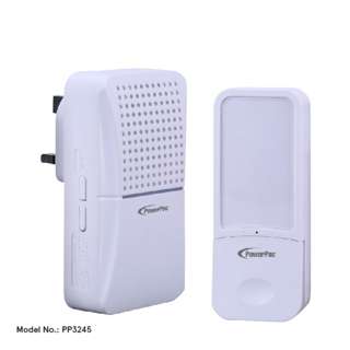 PowerPac (PP3245) Water proof Wireless Door Bell PowerPac (PP3245) Water proof Wireless Door Bell