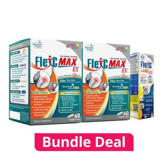 LABO Nutrition FlexC MAX EX x2 + FlexC CARE EX Collagen