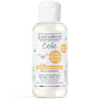 Evoluderm Sweet Almond Baby Oil