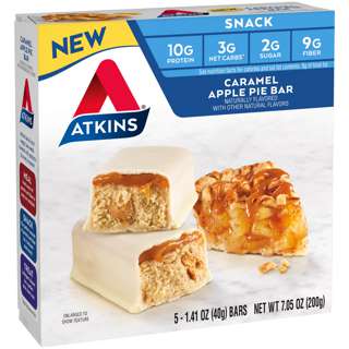 Atkins Snack Bar Caramel Apple Pie (5 bars)