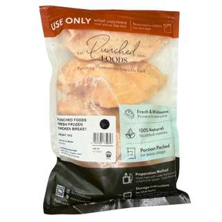 Punched Foods Fresh Frozen Chicken Breast