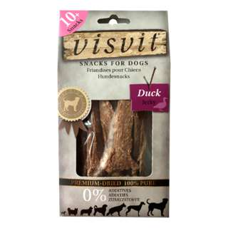 Visvit Premium Dog Freeze Dried Duck Jerky Visvit Premium Dog Freeze Dried Duck Jerky