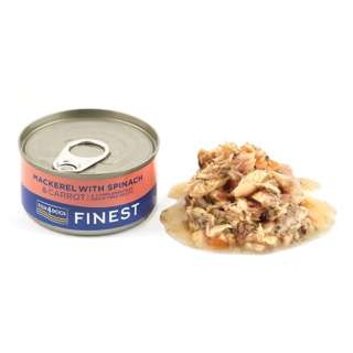 Fish 4 Dogs Finest Mackerel With Spinach & Carrot (Grain Free Fish 4 Dogs Finest Mackerel With Spinach & Carrot (Grain Free