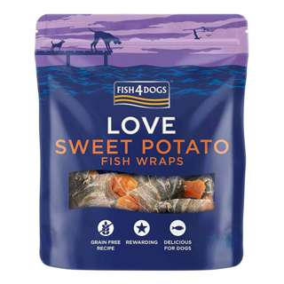 Fish 4 Dogs Sweet Potato Fish Wraps
