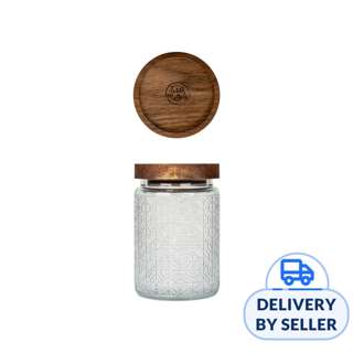 Table Matters TAIKYU Acacia Retro Peranakan Storage Jar