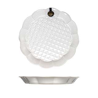 Table Matters Shippo White - 10.75 Inch Dinner Plate